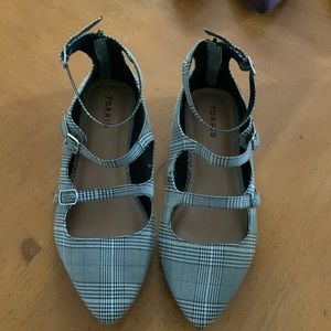 Torrid Plaid flats size 10